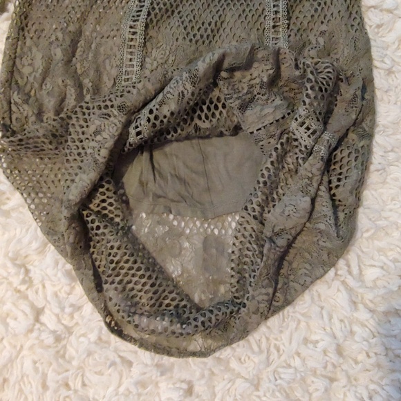 Free People lace dress with slip - Picture 3 of 4